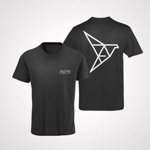 PAPR block logo black t-shirt