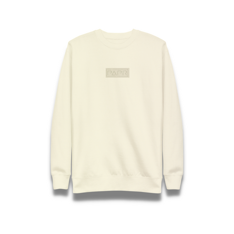 Heavy Block Crewneck (Powder)