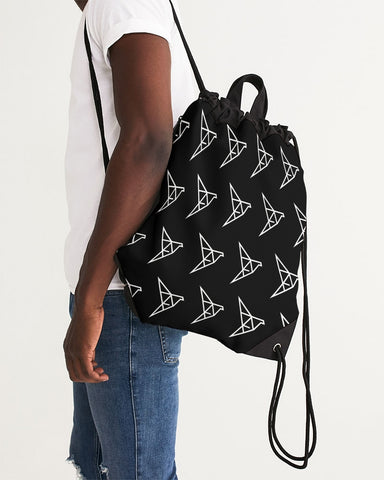 Origami Pattern Drawstring Bag