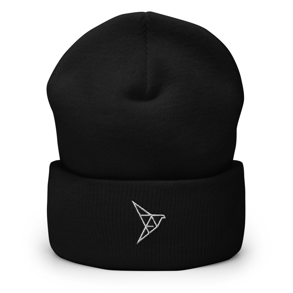 Origami Fill Beanie (Black)