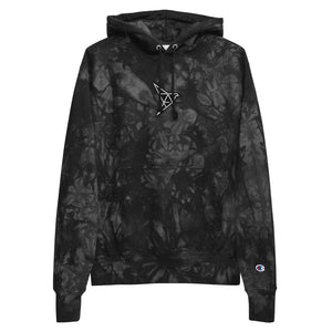 Tie-Dye Origami Fill Hoodie (Black)