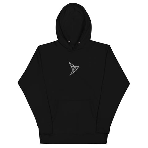 origami black papr hoodie